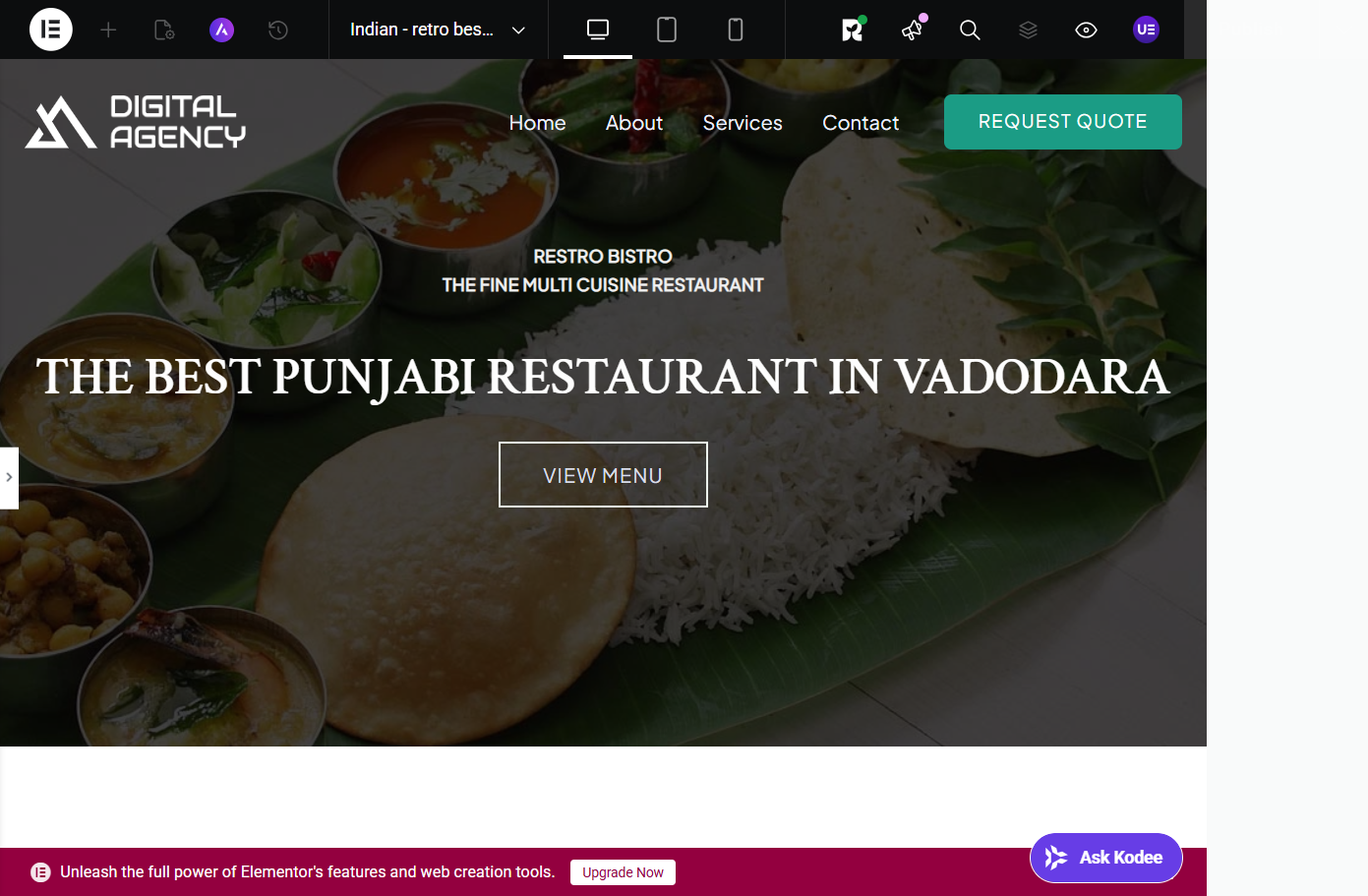 hanidigitalmarketer.online wp admin post.php post=2587&action=elementor